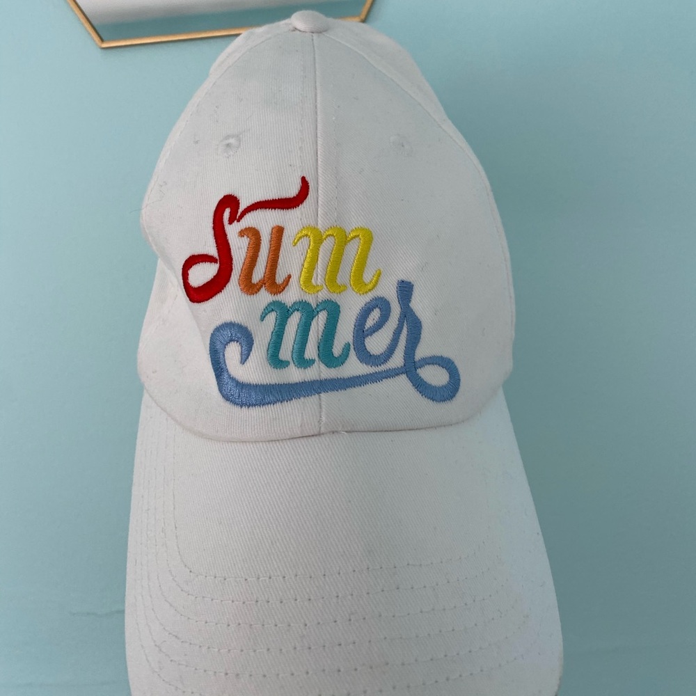 White Summer Hat